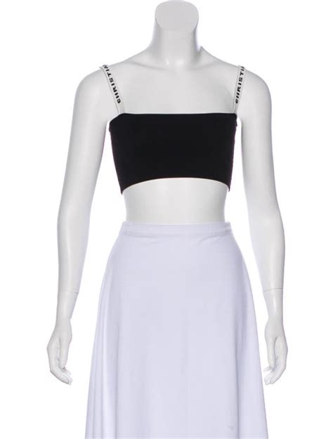 dior sleeveless cropped top with stand collar|vintage christian Dior t shirts.